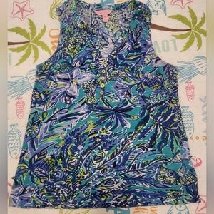Lilly Pulitzer Women Sleeveless Tank Top Size XXS